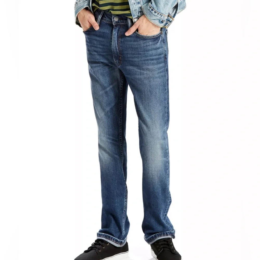 Levi’s Men’s Signature Slim Straight Jeans 34W 36L NWT